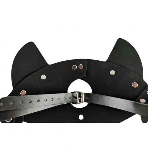 Adult Sex Products SM Sex Toy Bdsm Women Leather Eye Mask and Collar Catwoman Cosplay Adult Game Masquerade Party - Image 5