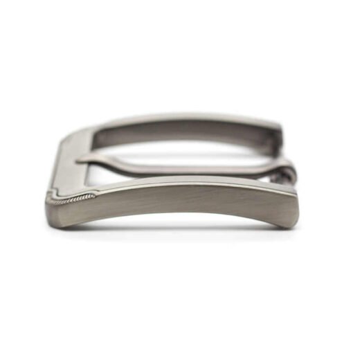 Wholesale Leather Craft Hardware Accessories Men's Belt Buckle 40 mm High Quality Simple Metal Buckle - Image 2