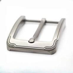 Wholesale Leather Craft Hardware Accessories Men's Belt Buckle 40 mm High Quality Simple Metal Buckle