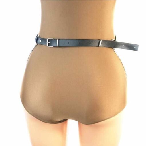 Erotic BDSM Sex Toys for Couples Leather Leg Bondage Body Harness Lingerie Goth Belt for Women - Image 4
