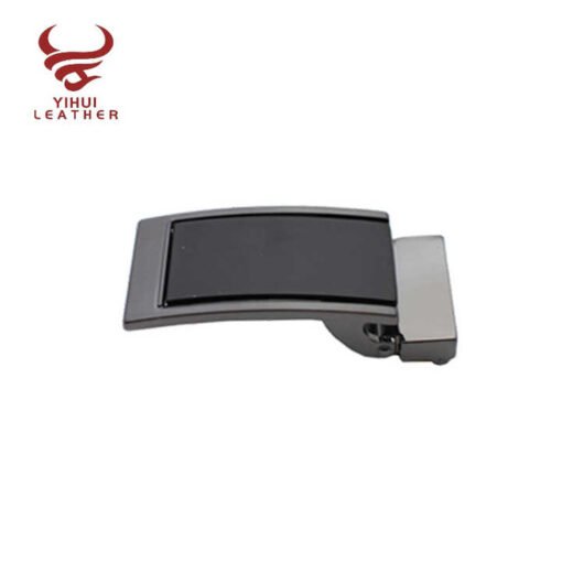 Custom logo Zinc Alloy Men's Belt Buckles Plain Plate Buckle With Teeth 25mm Side Belt Buckle for Leather Belts Men - Image 3