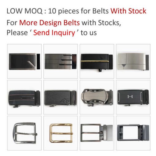 Wholesale Golden Metal Pin Belt Buckle for Webbing Leather Strap Custom Logo Solid Brass Roller Belt Buckle for Man - Image 6