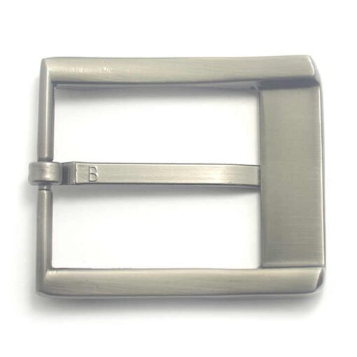 Wholesale Leather Craft Hardware Accessories Men's Belt Buckle 40 mm High Quality Simple Metal Buckle - Image 2