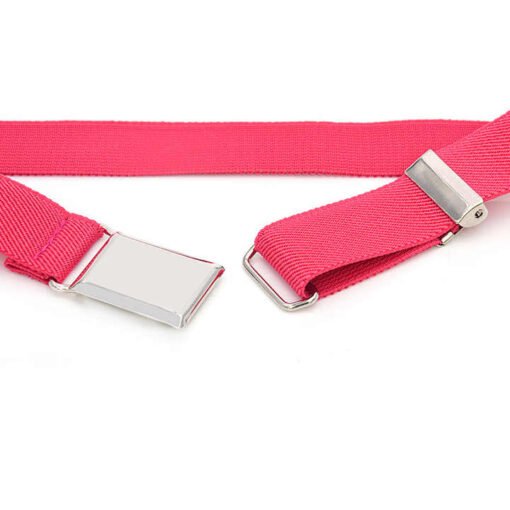 Hot Sale Clasp Elastic Strength Knitted Belts With Snaps Buckle for Kids Toddlers Adjustable Buckle School Belts for Kids - Image 3
