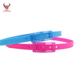Hot Wholesale Children Silicone Belts Colorful Plastic Belt for Kids