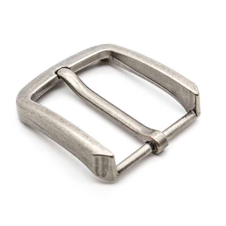 High Quality 40 mm Vintage Metal Buckles Multi-Types Single Prong Buckles Square Zinc Alloy Pin Buckles for Men Belts