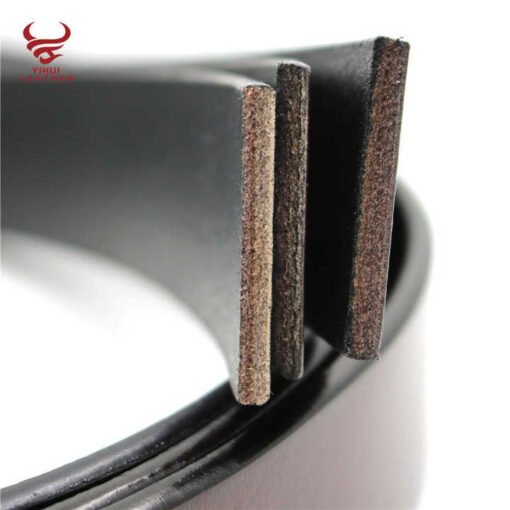Customized Logo Ratchet Genuine Leather Belts Straps Man Automatic Detachable Jeans Belt PU Leather Straps for Men - Image 3