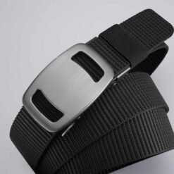 Casual Automatic Ratchet Buckle Web Golf Belt for Jeans Pants Wholesale Reversible Work Ratchet Nylon Tactical Belt for Men