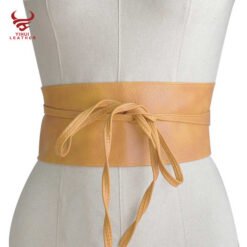 2022 New Designer Fashion Big Wide Pu Belts Women Waist Belt for Dress