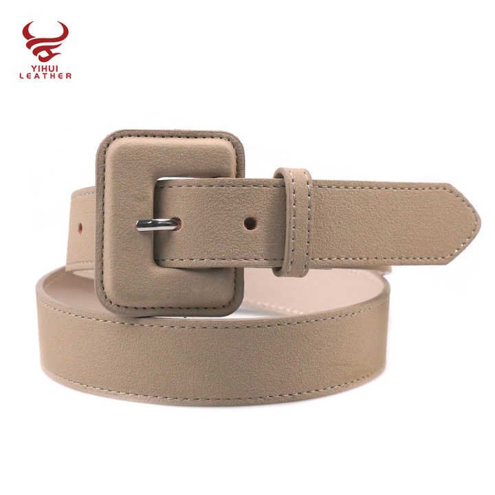 Manufacturers Wholesale Cheap Belt in Stock Designer Women's PU Belts Girls Dresses Jeans Ladies Fashion Belt
