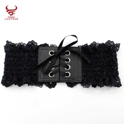 New Products Ideas 2022 Belts for Women Elastic Wide Plus Size Lady Belt Sexy Lace Corset Belt