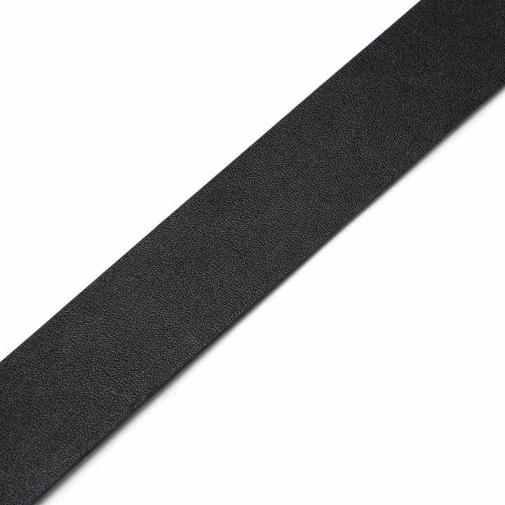 Fashion Ladies Faux Leather Belt With Gold Horsebit Buckle Designer Reversible Skinny PU Leather Belt for Women Jeans Pants - Image 5