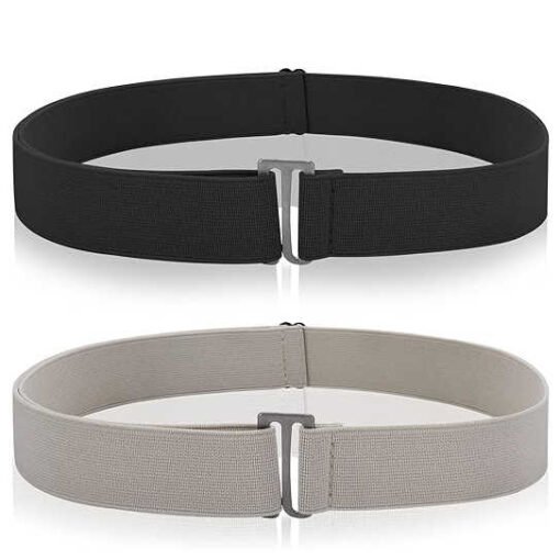 Elastic Crop Band for Younger T-Shirts Tuck Band Crop Tops Blouses for WomanTuck Band No Show Invisible Women's Stretch Belt