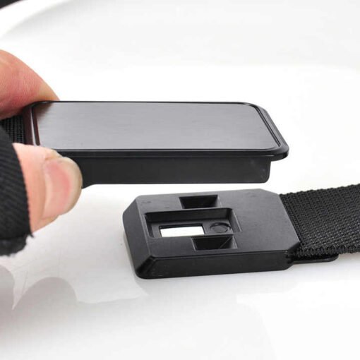 Wholesale Outdoor No Hole Boys Canvas Belt Slide Plastic Magnetic Buckle Waist Belt Webbing Nylon Tactical Belts for Men - Image 2