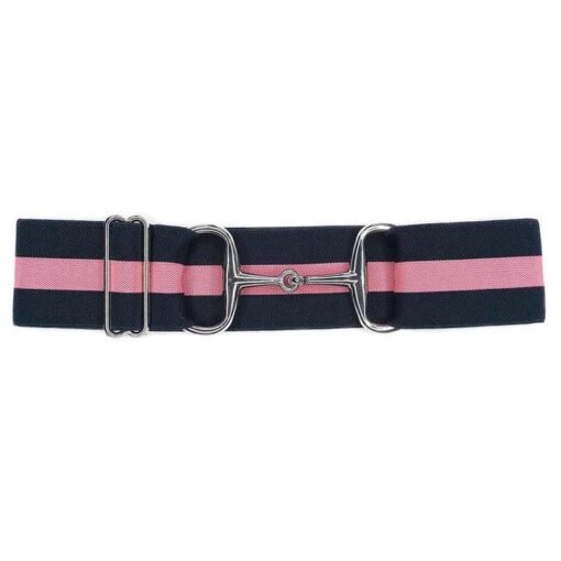 Custom Casual Belts Shinny 2 Inch Bit Clasp Buckle Cheap Horse Rider Elastic Horseback Riding Belts Belt for Women - Image 3