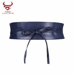 Women Slimming Body Waist Elastic Belts for Ladies Ultra Wide Corset Belt Black Wide OBI Belt for Women Shirt