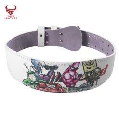 Wholesale PU Leather Waist Protective Adjustable GYM Weight Lifting Belt Custom Gym Leather Weightlifting Belt for Men