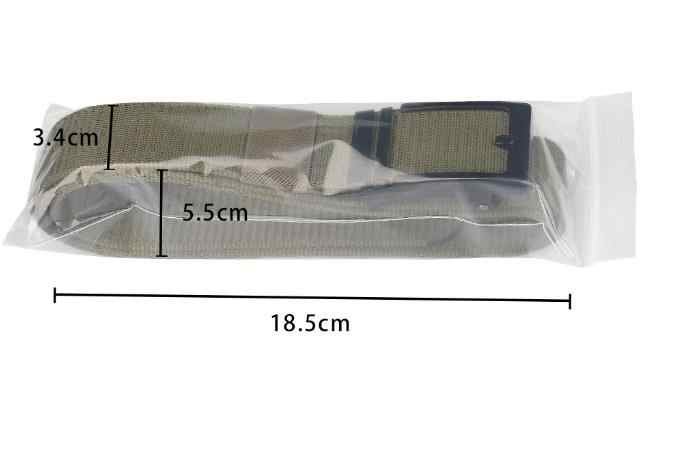 New Product Golf Casual Nylon Web Men's Belts for Men Jeans Shorts Adjustable Automatic Ratchet Buckle Nylon Tactical Belt Mens - Image 6