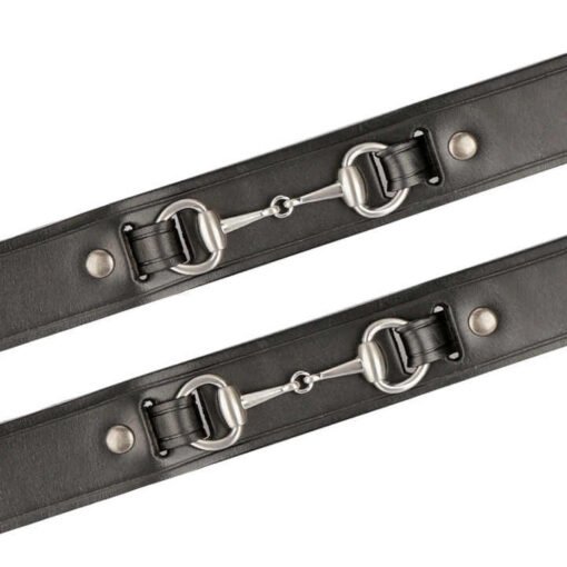 Fashion Casual Vintage Leather Equestrian Belts With Single Prong Buckle Skinny Women Genuine Leather Horses Riding Belt - Image 6