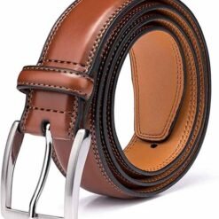 High Quality Classic Design Leather Belt for Business Work Men Leather Belt Alloy Pin Buckle Genuine Leather Belt for Men Pants