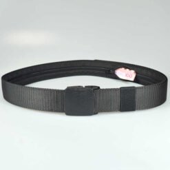 Hot Sale Security Money Belt With Hidden Money Pocket With Plastic Buckle Outdoor Webbing Nylon Money Belts for Travel for Men